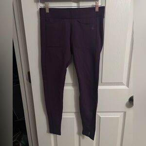 Smartwool | Merino Wool Blend Leggings Purple‎ Women’s Sz XS